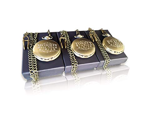 【中古】【未当て嵌める・未開封品】Eternity Engraving Inc.の目じるし袂時計3個。 カスタムフィットボックス嘱する、バックルチェーン店、目じるし付き添い人。 袂時計 独居室付き添い人 アソートカラー