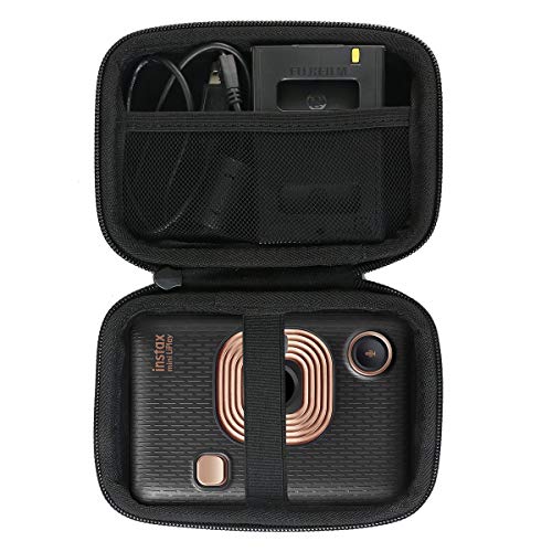 【中古】【未使用・未開封品】Khanka ハードトラベルケース Instax Mini Liplay Hybrid/Instax Mini Linkインスタントカメラスマートフォンプリンター用 (内部ブラック) 10,734円