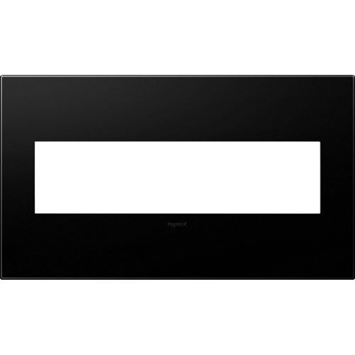 【中古】【未使用・未開封品】Legrand Adorne AWP4GGR4 4-ギャング ウォールプレート グラファイト 4個パック