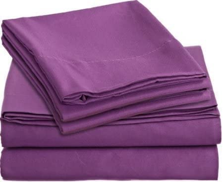 【中古】【未使用・未開封品】Singh's Textiles 700スレッドカウント エジプト綿100% シーツ4点セット 12～14インチまでのマットレスに対応 ディープポケット Full/Double パ