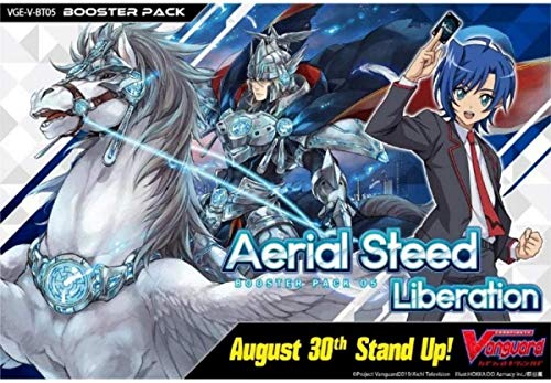【中古】【未使用・未開封品】Cardfight Vanguard VGE-V-BT05-EN 空中馬解放ブースターディスプレイ 16パック入り マルチ