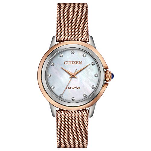 【中古】【未当てはめる・未開封品】Citizen ウオッチ EM0796-75D シチズン Ceci One Size サクラ色ゴールド調。
