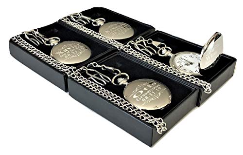 【中古】【未当て嵌める・未開封品】Eternity Engraving Inc.の目じるし付き添い人袂時計4個。 カスタムフィットボックス嘱する、バックルチェーン店、目じるし付き添い人。 袂時計 独居室付き添い人 アソートカ