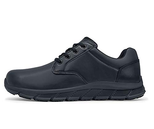 【中古】【未当て嵌める・未開封品】[Shoes for Crews] メンズ Saloon II ボンネット客あしらいシューズ US 大きさ: 10 色つや: 黒いこと