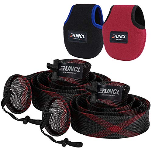 【中古】【未使用・未開封品】RUNCL 釣り竿ケースとリールバッグ
