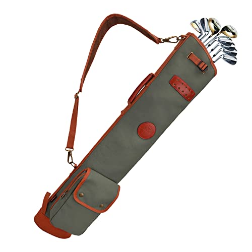 【中古】【未当て嵌める・未開封品】TOURBON 帆布 軽さ サンデー ゴルフ 野球クラブ キャリーバッグ 衣嚢 旅する 動かす 範囲 御徒面子 納める