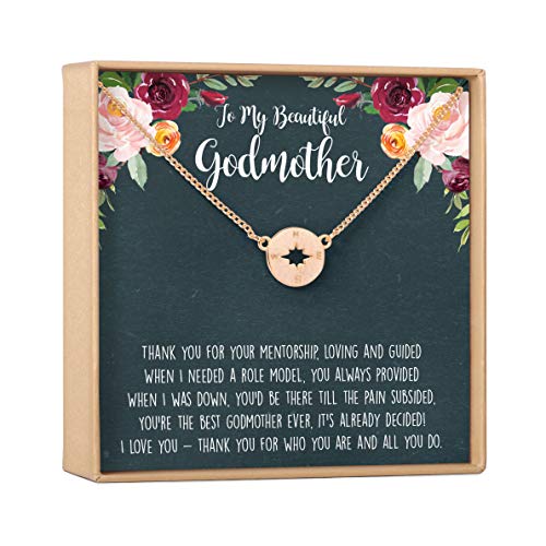 【中古】【未当て嵌める・未開封品】Godmother 首飾り - 心からの歌留多\u0026宝飾品差し上げ物 洗礼 記念日などに