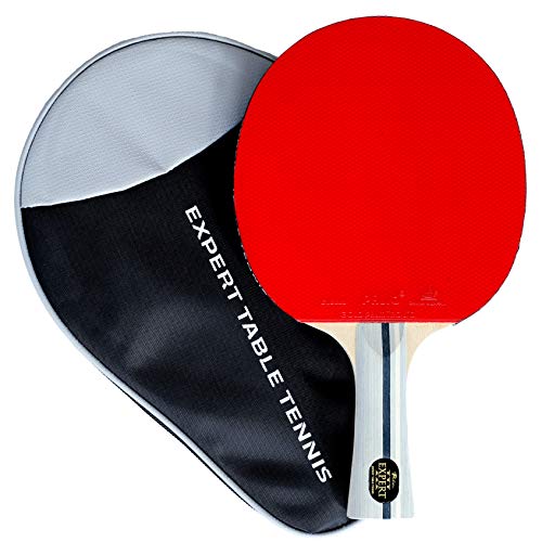 【中古】【未使用・未開封品】Palio Expert 3.0 卓球ラケット\u0026ケース - ITTF承認、初心者用ピンポンバット