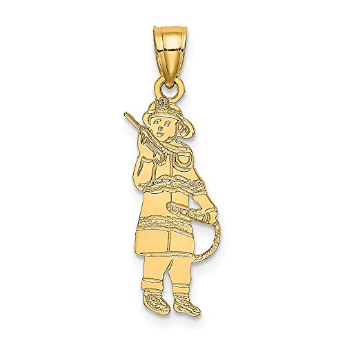 【中古】【未当て嵌める・未開封品】Jewels By Lux 14K 黄色ゴールド 消防士 導管シャンデリヤ