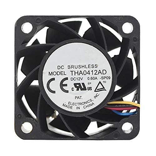 【中古】【未当て嵌める・未開封品】THA0412AD 4糎 4020 12V 0.60A ダブルどんぶり鉢落ち居る気違い