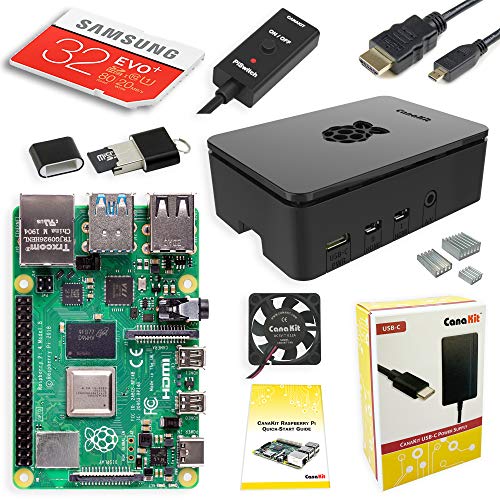 【中古】【未当てはめる・未開封品】CanaKit Raspberry Pi 4