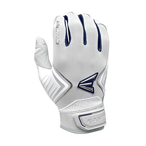 【中古】【未使用・未開封品】EASTON GHOST ファストピッチ ソフトボール バッティンググローブ レディース L ホワイト/ネイビー|AJIMURA-SHOP