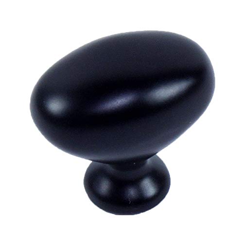 【中古】【未使用・未開封品】Century マットブラック 1-5/16 x 7/8インチ オーバルキャビネットノブ｜AJIMURA-SHOP