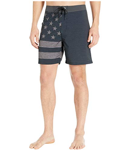【中古】【未使用・未開封品】Hurley 18インチ Phantom Patriot ボードショーツ US サイズ: 33 カラー: ブラック