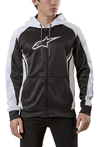 【中古】【未当て嵌める・未開封品】Alpinestars ストライクジップパーカー XL 黒いこと/白いこと