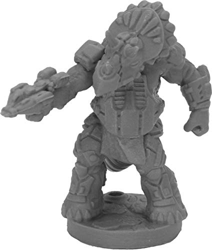 【中古】【未使用・未開封品】Reaper ミニチュア サンダーフット コマンダー #49006 ボーンブラック 未塗装プラスチック