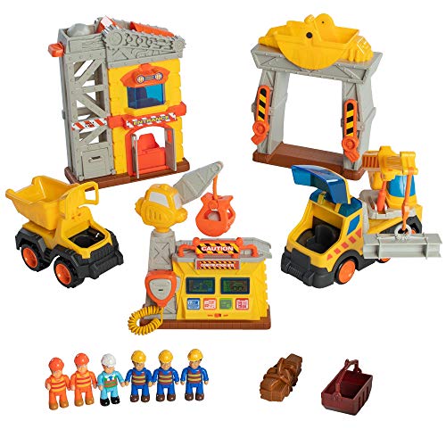 【中古】【未使用・未開封品】Fat Brain Toys 建設現場プレイセット 想像力豊かな遊び 対象年齢3~4歳|AJIMURA-SHOP