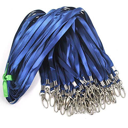 【中古】【未使用・未開封品】IDバッジ用ランヤード ナイロンクルーズランヤード スイベルフッククリップ 織り/メンズ ネックフラットランヤード IDネームタグ/バッジホルダー