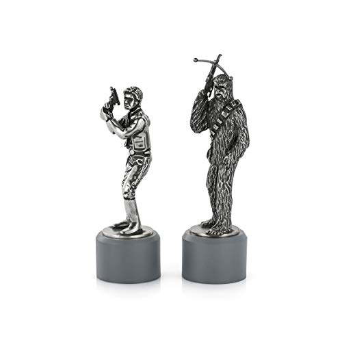 【中古】【未使用・未開封品】Royal Selangor 手仕上げ スターウォーズ コレクション ピューター ハン・ソロ&チューバッカ ビショップ チェス ペア ギフト 48,189円