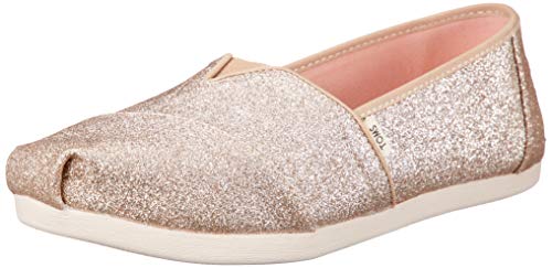 【中古】【未使用・未開封品】[トムズ] スリッポン Alpargata 3.0 レディース Champagne Glitter 24.5 cm