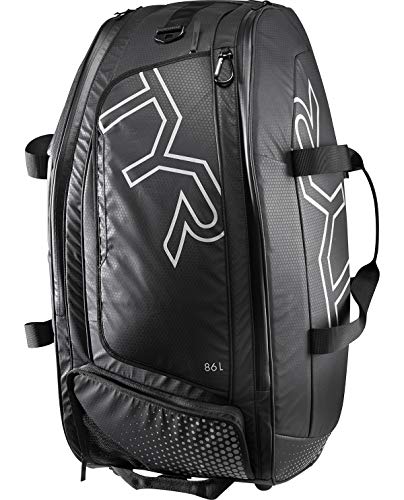 【中古】【未当て嵌める・未開封品】TYR Unisex Elite Team Equipment Bag, Black - One Size