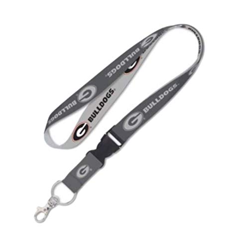 【中古】【未使用・未開封品】WinCraft ジョージア ブルドッグス UGA ストラップ 取り外し可能なバックル付き 1インチ グレー 19,319円