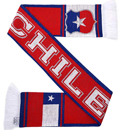 【中古】【未当て嵌める・未開封品】Chile サッカーニットスカーフ