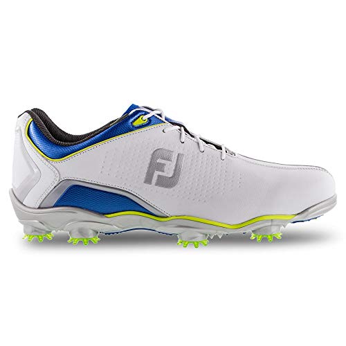 【中古】【未使用・未開封品】FootJoy メンズ D.n.a. Helix 限定版 - 前シーズンスタイル ゴルフシューズ US サイズ: 9 カラー: ホワイト