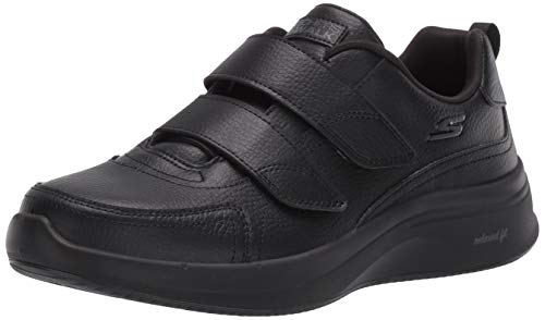 【中古】【未当て嵌める・未開封品】Skechers Women\u0027s GO Walk STEADY-124116 Sneaker, Black, 11 Medium US