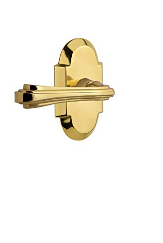 【中古】【未使用・未開封品】Nostalgic Warehouse 766242 Cottage Plate Non-Handed Fleur Lever Double Dummy, Surface Mounted: No Backset, Polished Brass｜AJIMURA-SHOP 64,334円