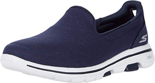 【中古】【未当て嵌める・未開封品】Skechers レディース Go Walk 5-124007 スニーカー US 大きさ: 5.5 色つや: 青み
