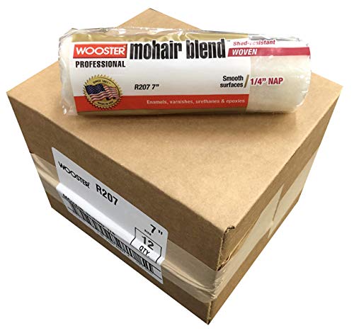 【中古】【未使用・未開封品】Wooster Brush R207 モヘアブレンド 1/4インチ ナップペイントローラーカバー 7 Inch ホワイト R207-7|AJIMURA-SHOP