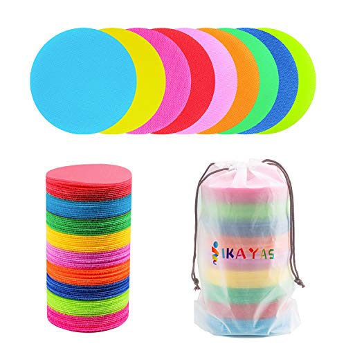 【中古】【未使用・未開封品】IKAYAS 81個 カーペットフロア ドット スポットカーペット マーカー 教室用 カーペットサークル ドットマーカー スポット サークル サークル ス 9,694円