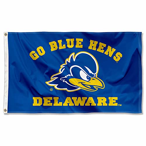 【中古】【未使用・未開封品】College Flags and Banners Co. デラウェア ブルー ヘンズ ゴー ブルー ヘンズ フラッグ
