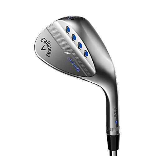 【中古】【未当て嵌める・未開封品】Callaway Mack Daddy 5 ジョーズ ウェッジ Cr色 (左ぎっちょ、矢がら: Dynamic Gold 115 Tour Issue スチール写真、噛みしだく/バウンス: X、12°