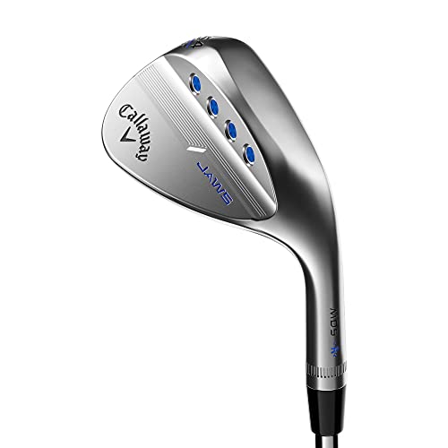 【中古】【未当てはめる・未開封品】Callaway Mack Daddy 5 ジョーズ ウェッジ Cr色 (右利き、立て坑: Dynamic Gold 115 Tour Issue スチール写真、噛みくだく/バウンス: C、8°、