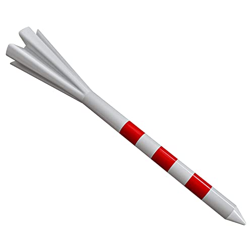 【中古】【未当て嵌める・未開封品】Noa Store Champ Zarma Fly My Hite 3 1/4in 可塑性物質紅茶 白いこと/赤いこと 100個 バルク