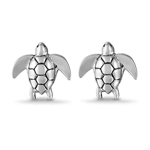 【中古】【未使用・未開封品】Boma Jewelry スターリングシルバー ウミガメ 動物スタッドイヤリング｜AJIMURA-SHOP