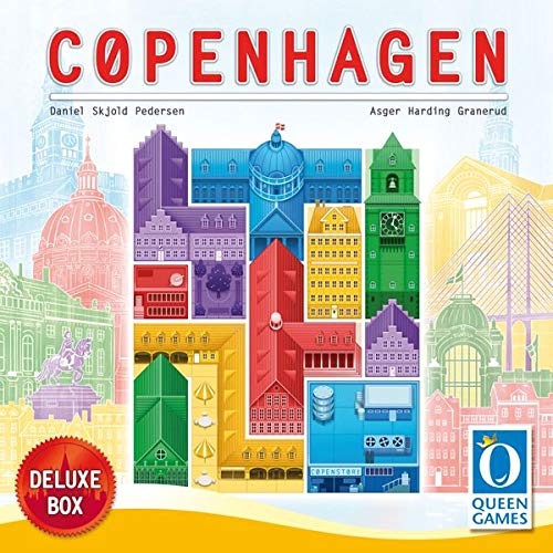 【中古】【未当て嵌める・未開封品】Queen Games コペンハーゲン 晴れ晴れしい～版 ゲーム盤力くらべ