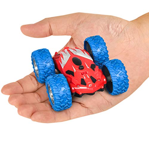【中古】【未使用・未開封品】Power Your Fun (パワー・ユア・ファン) Cyclone ミニリモコンカー 子供用 両面高速スタントミニカー LED付きリモコンカー 全地形ゴムタイヤ 360|AJIMURA-SHOP
