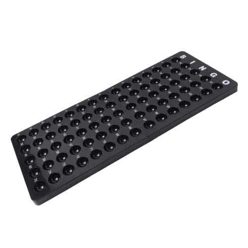 【中古】【未使用・未開封品】GSE ビンゴゲームマスターボード 7/8インチビンゴボール用 ビンゴコールボード ビンゴゲーム用 ブラック