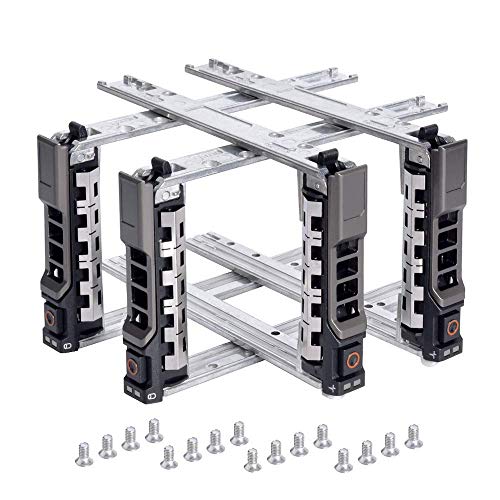 【中古】【未使用・未開封品】2.5インチ SAS SATA ハードドライブトレイキャディー 4個パック Dell G176J PowerEdge R610 T610 R620 R710 T710 R720 R815 R820と互換性あり