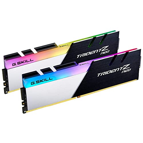 【中古】【未使用・未開封品】G.Skill Trident Z NEOシリーズ 16GB (2 x 8GB) 288ピン SDRAM (PC4-28800) DDR4-3600 CL18-22-22-42 1.35V デュアルチャンネル デスクトップメ｜AJIMURA-SHOP