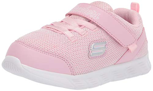 【中古】【未使用・未開封品】Skechers キッズ 快適フレックススニーカー US サイズ: 9 Toddler カラー: ピンク