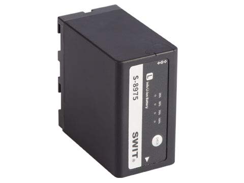 【中古】【未使用・未開封品】S-8975 SWIT DVバッテリー 10.4Ah SONY NP-F970互換 残量チェッカー/DC出力付き