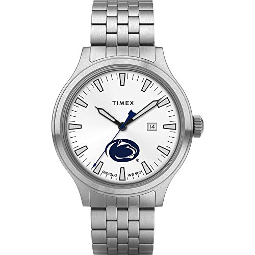 【中古】【未当て嵌める・未開封品】Timex Men\u0027s Penn State University Watch Stainless Steel Top Brass