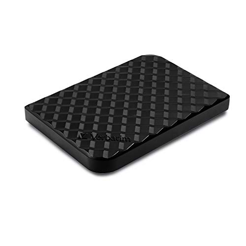 【中古】【未当て嵌める・未開封品】Verbatim 4結核症 Store \u0027n\u0027 Go ポータブルハードドライブ USB 3.0 - 金剛石黒いこと