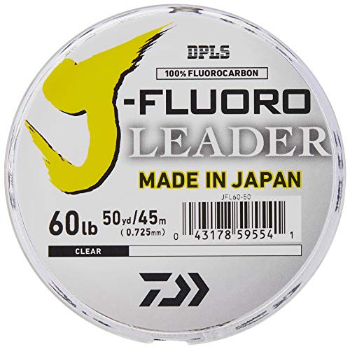 【中古】【未使用・未開封品】Daiwa J-Fluoro クリアフルオロカーボンリーダー 50ヤード 40 LB