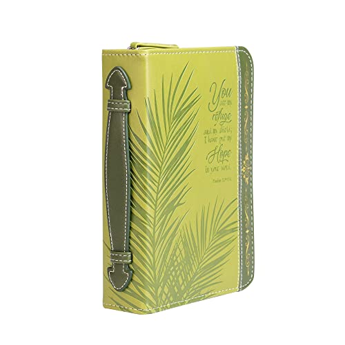 【中古】【未使用・未開封品】Put My Hope パームフロント グリーンとゴールドトーン フェイクレザー 聖書カバー L 17,704円