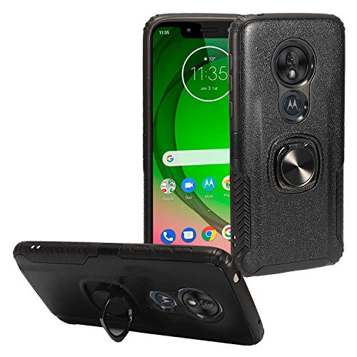 【中古】【未使用・未開封品】T-Mobile REVVLRY、Motorola Moto G7 Play、G7 Optimo XT1952/DL用 - ハイブリッド電話ケース リングスタンド付き - RS4 ブラック｜AJIMURA-SHOP